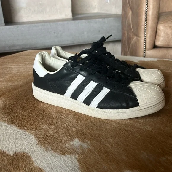 adidas | Shoes | Black Adidas Shell Toes Size And 12 | Poshmark